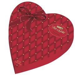 Hershey’s Pot of Gold Premium Collection Classic Red Pillow Pattern Heart Box